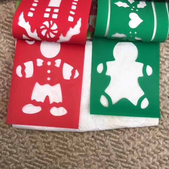 NWOT Christmas stencil grab bag -10 mystery X-mas stencils - Picture 7 of 8
